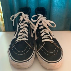 Vans Sk8-Hi Black & White Shoes